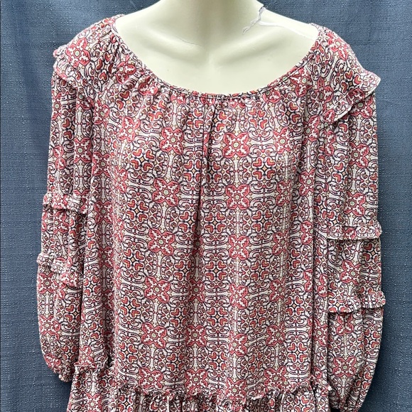 Bohemian Patterned Maxi Dress - Picture 3 of 7